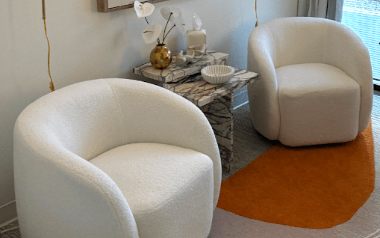 White Chairs in Office