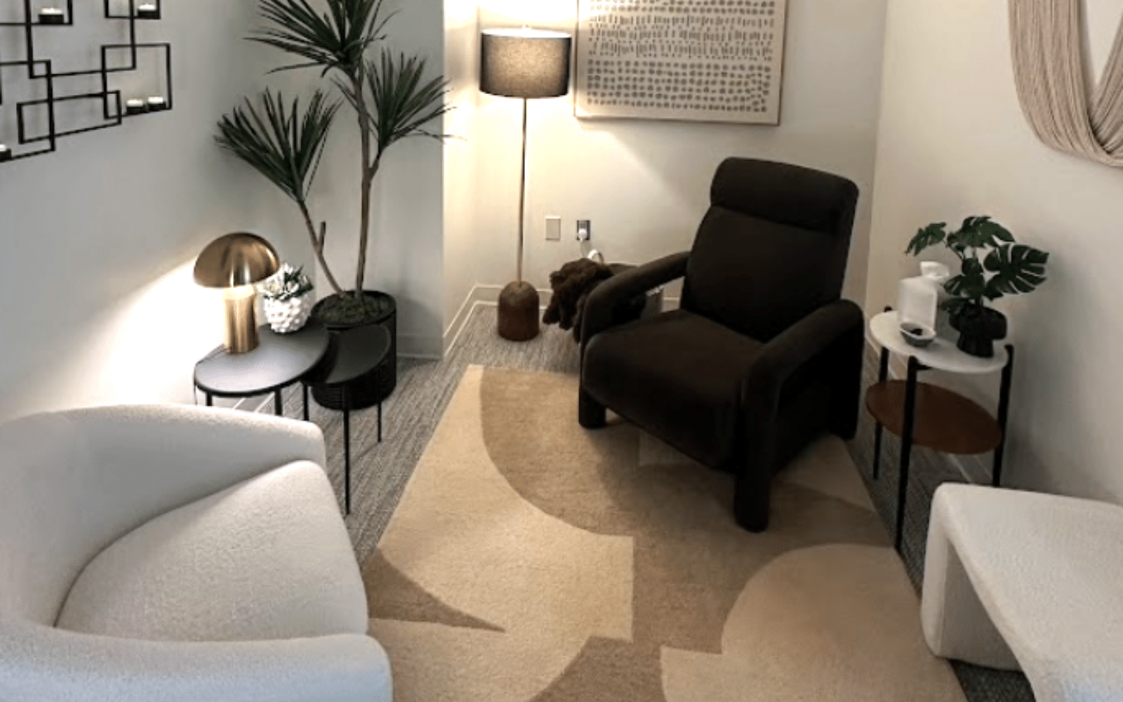 Brown Chair in Office